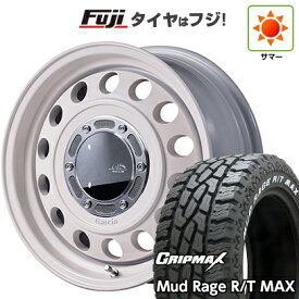 【新品】ジムニーシエラ/ジムニーノマド 夏タイヤ ホイール4本セット 225/70R16 グリップマックス マッドレイジR/T MAX RWL(限定) MID WHEELS ガルシア シスコ タイプ2 16インチ(送料無料)