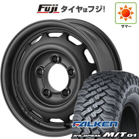 【新品】ジムニー 夏タイヤ ホイール4本セット 185/85R16 ファルケン ワイルドピーク M/T01 アピオ ワイルドボア ベンチュラ 16インチ(送料無料) サマータイヤ