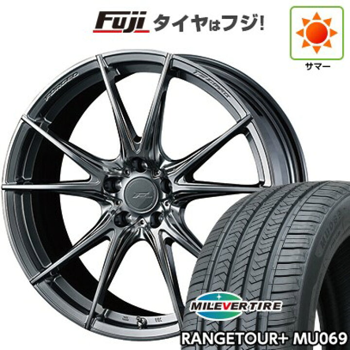 楽天市場】【新品国産車用5穴114.3】 夏タイヤ ホイール4本セット 245 
