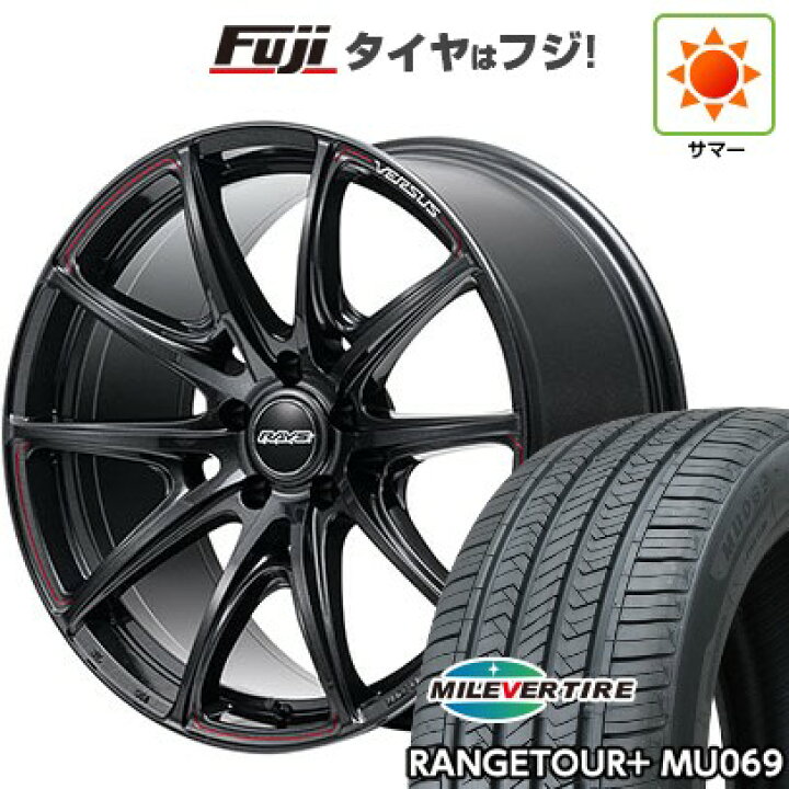 楽天市場】【新品国産車用5穴114.3】 夏タイヤ ホイール4本セット 235 
