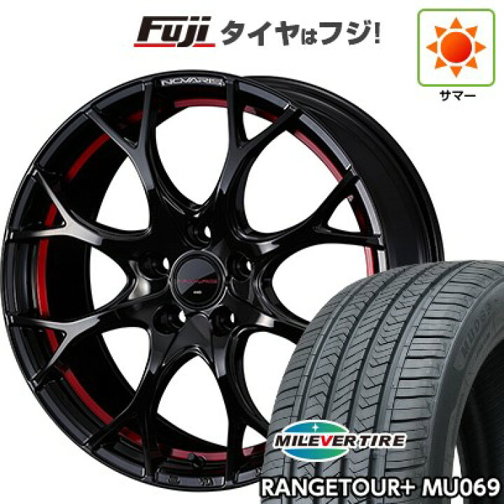 楽天市場】【新品国産車用5穴114.3】 夏タイヤ ホイール4本セット 235 