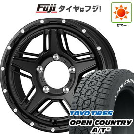 【新品】ジムニーシエラ/ジムニーノマド 夏タイヤ ホイール4本セット 195/80R15 トーヨー オープンカントリー A/T III RWL/RBL WEDS ウェッズアドベンチャー マッドヴァンス 07 15インチ(送料無料) サマータイヤ