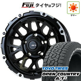 【新品】ジムニーシエラ/ジムニーノマド 夏タイヤ ホイール4本セット 215/70R16 トーヨー オープンカントリー A/T III RWL/RBL フォーバイフォーエンジニア エアージー ロックス 16インチ(送料無料) サマータイヤ