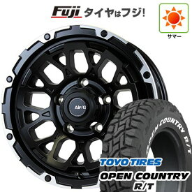 【新品】ジムニーシエラ/ジムニーノマド 夏タイヤ ホイール4本セット 225/70R16 トーヨー オープンカントリー R/T RWL/RBL フォーバイフォーエンジニア エアージー ロックス 16インチ(送料無料) サマータイヤ