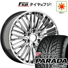 【新品】ランクル300 夏タイヤ ホイール4本セット 285/45R22 ヨコハマ PARADA Spec-X ヴァルド ジェニュインライン F-001 22インチ(送料無料) サマータイヤ
