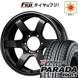 【新品】ハイエース200系 夏タイヤ ホイール4本セット 215/65R16 109/107S ヨコハマ PARADA PA03 ホワイトレター RAYS レイズ グラムライツ 57DR-X 6.5J 16インチ(送料無料)