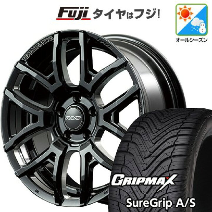 楽天市場】【新品国産5穴114.3車】 オールシーズンタイヤ ホイール4本 