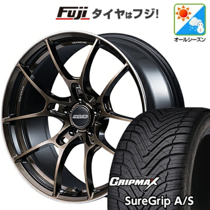 楽天市場】【新品国産車用5穴114.3】 オールシーズンタイヤ ホイール4 