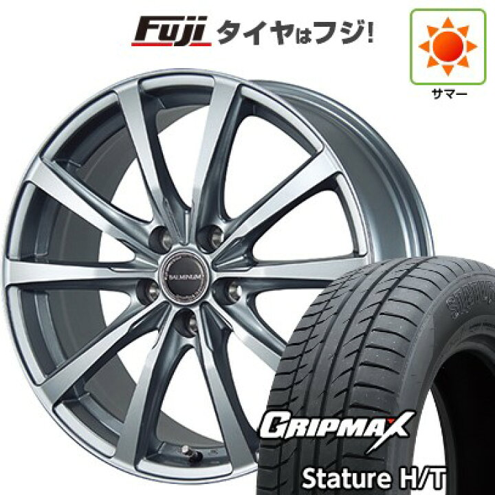 楽天市場】【新品国産車用5穴114.3】 夏タイヤ ホイール4本セット 225 