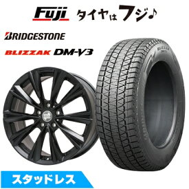 【新品】輸入車用 BMW X7（G07） スタッドレスタイヤ ホイール4本セット 275/50R20 ブリヂストン ブリザック DM-V3 ケレナーズスポーツ X-LINE(マットブラック) 9J 20インチ(送料無料)