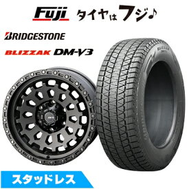 【新品】ランクル300/ランクル250 スタッドレスタイヤ ホイール4本セット 265/65R18 ブリヂストン ブリザック DM-V3 フォーバイフォーエンジニア エアージー ヴァルカン 8.5J 18インチ(送料無料)