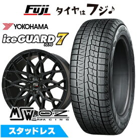 【新品】クラウンスポーツ/クラウンエステート スタッドレスタイヤ ホイール4本セット 235/50R20 ヨコハマ アイスガード7 セブンIG70 MSW by OZ Racing MSW 51(グロスブラック) 8.5J 20インチ(送料無料)