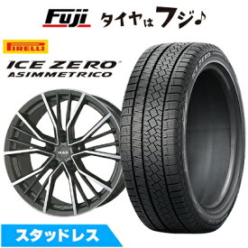 【新品】輸入車用 アウディQ4 e-tron スタッドレスタイヤ ホイール4本セット 235/55R19 ピレリ ウィンター アイスゼロアシンメトリコ MAK ユニオン 8.5J 19インチ(送料無料)