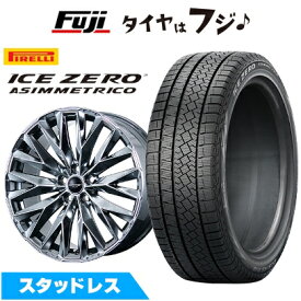 【新品】40系アルファード/ヴェルファイア スタッドレスタイヤ ホイール4本セット 225/55R19 ピレリ ウィンター アイスゼロアシンメトリコ トピー ドルフレン エクスクルーシブ TLM-01 数量限定 トヨタ・レクサス車専 8J 19インチ(送料無料)