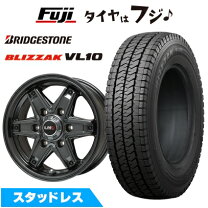 楽天市場】ブリザック vl1 195／80r15 107／105l ホイールセットの通販