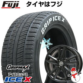 【新品】輸入車用 プジョー208 2020- スタッドレスタイヤ ホイール4本セット 195/55R16 グリップマックス アイスX RWL ホワイトレター(限定2022年製) ユーロテック ガヤ ソリ 16インチ(送料無料)