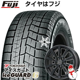 【新品】輸入車用 アウディA4（8W） スタッドレスタイヤ ホイール4本セット 205/60R16 ヨコハマ アイスガード シックスIG60 ユーロテック ガヤ10(グロスブラック) 16インチ(送料無料)