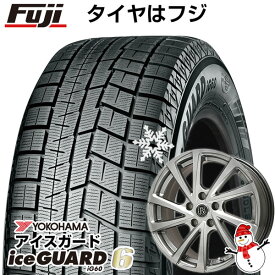 【新品国産5穴114.3車】 スタッドレスタイヤ ホイール4本セット 215/55R17 ヨコハマ アイスガード シックスIG60 ブランドル E04 17インチ(送料無料)