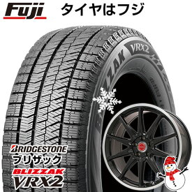 【新品国産5穴100車】 スタッドレスタイヤ ホイール4本セット 215/45R17 ブリヂストン ブリザック VRX2 レアマイスター LMスポーツRS10(グロスブラックリムポリッシュ) 17インチ(送料無料)