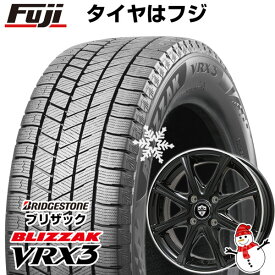 【新品国産4穴100車】 スタッドレスタイヤ ホイール4本セット 175/70R14 ブリヂストン ブリザック VRX3 ブランドル ER16B 14インチ(送料無料)