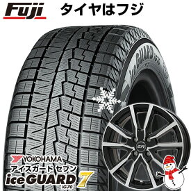 【パンク保証付き】【新品 軽自動車】エブリイワゴン スタッドレスタイヤ ホイール4本セット 165/60R14 ヨコハマ アイスガード セブンIG70 ブランドル N52BP 14インチ(送料無料)