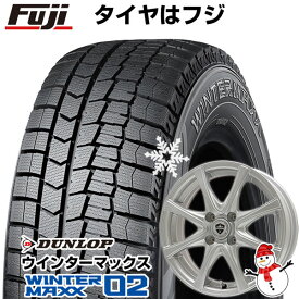 【新品 軽自動車】 スタッドレスタイヤ ホイール4本セット 145/80R13 ダンロップ ウインターマックス 02 WM02 ブランドル KF25 13インチ(送料無料)