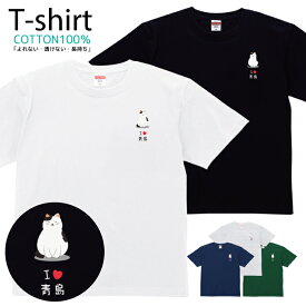Tシャツ メンズ レディース 青島 地元愛 故郷愛 ご当地 おしゃれ キッズ コットン 綿100％ プリント 100サイズ 120サイズ XXS XS S M L XL 5.6オンスアメカジ ユニセックス tシャツ ゆったり 通気性 吸水性 5.6oz zakka043-0192