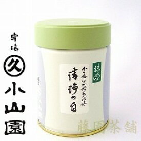 裏千家の抹茶、清浄の白　100g缶