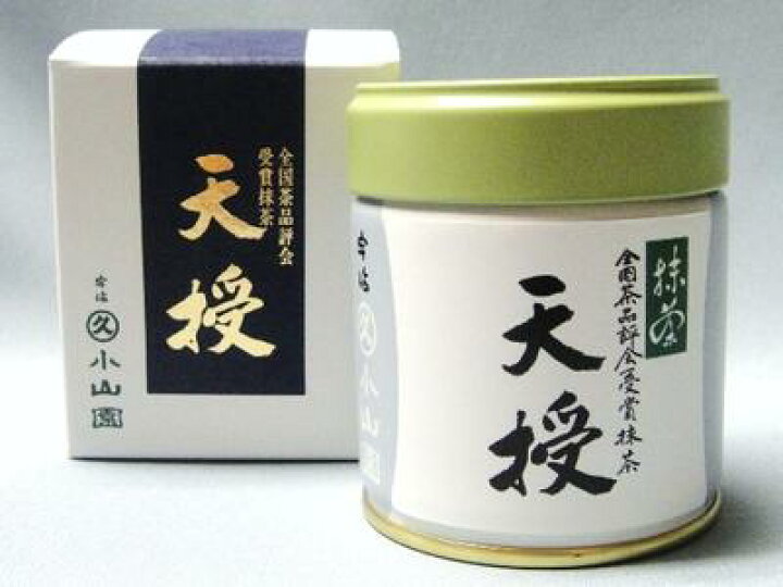 楽天市場】丸久小山園の抹茶 天授 40g缶【丸久小山園】【抹茶】 : 抹茶  