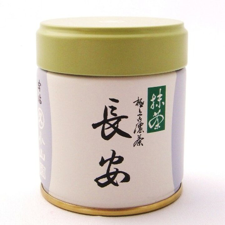 楽天市場】丸久小山園の抹茶 長安 200g缶【丸久小山園】【抹茶 
