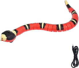 へびのおもちゃ 猫 おもちゃ 動くヘビ ヘビ おもちゃ シミュレーション コブラ 蛇 恐ろしい動物玩具 猫用電動インタラクティブおもちゃ 蛇 動く ラクタブルファストムーブスネーク