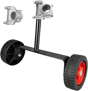 芝刈り機 補助ホイール ホイール 草刈り機 取り付け 金具付き 柔軟性 草刈機補助ホイール 草刈り機用