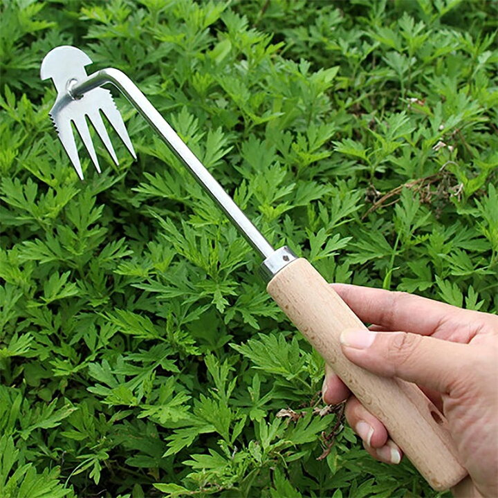 楽天市場】草抜き くわ 芝生 雑草抜き 道具 雑草取り器具 片手鍬 菜園 