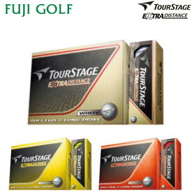 BRIDGESTONE TOURSTAGE ブリヂストン ツアーステージEXTRA DISTANCE エクストラ ディスタンスゴルフボール 1ダース