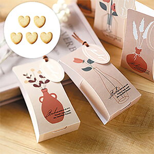 25%OFF フラワーベース プチ(ハートクッキー)1個 送料無料 結婚式 ウエディング 挨拶 御礼 退職 転校 卒業 ノベルティ パーティ 引き菓子 可愛い ホワイトデー バレンタイン イベント プチギ