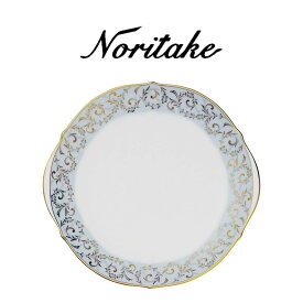 ノリタケソフィランス28cmパーティープレート プレート1枚 Noritake 高級食器 可愛い お祝 結婚祝い 出産祝い 内祝い お返し プレゼント 食器 コップ お皿 エレガント ホワイト 上品 引き出物 新居祝い 退職祝い 母の日ギフト ノリタケ食器 ブランド食器
