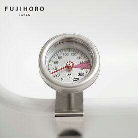 富士ホーロー　天ぷら鍋温度計クリップ付き　TP-ONDO-K