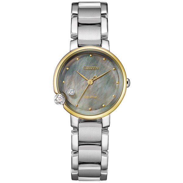 気質アップ シチズン腕時計ソーラー時計シチズン エルレディスROUND 人気ブランドを コレクションEW5584-81Y