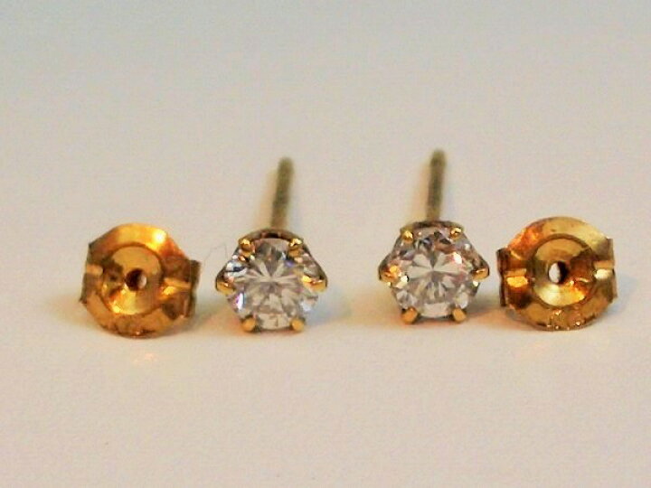 楽天市場】K18 18金ダイヤピアス101-3715 : 腕時計・ジュエリー周南館