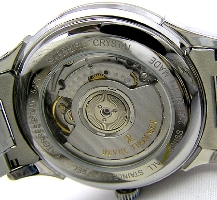 楽天市場】レビュートーメン自動巻き腕時計REVUE THOMMEN GRANDVILLE 