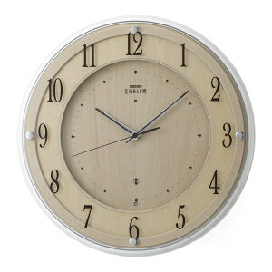 SEIKOセイコー高級電波掛時計エンブレムHS558B