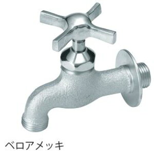 【水栓蛇口】Nシリーズ N203ウェッジクロスベロアメッキ