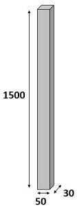 EؖڒtFX@A~Lbvt1{50×30@L1500 ubN{HpPiwsAꖜ~ȏ̑gݍ킹ōw\ډBtFXpA~p1{̂