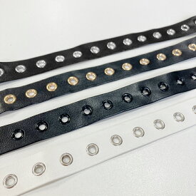 メタリックホールミニ(全4色)≪1m単位販売≫