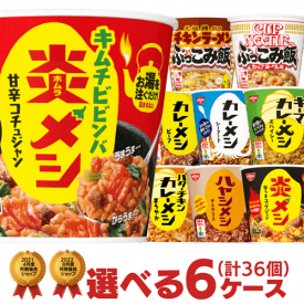 カレーメシ 台湾メシ ぶっこみ飯 選べる合計6箱（36個）セット[日清食品 非常食 送料無料 ルーローハン 日清カレー飯 ぶっこみめし 詰め合わせ まとめ買い 箱 ケース nissin]