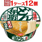 【送料無料(※沖縄除く)】日清 どん兵衛 きつねうどん【西】 1ケース （12個入）【日清食品】【沖縄配達休止中です】