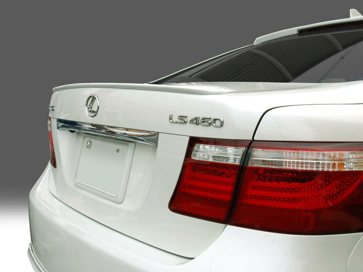 楽天市場】LS460/600 前期 中期 レクサス トランクスポイラー リア 