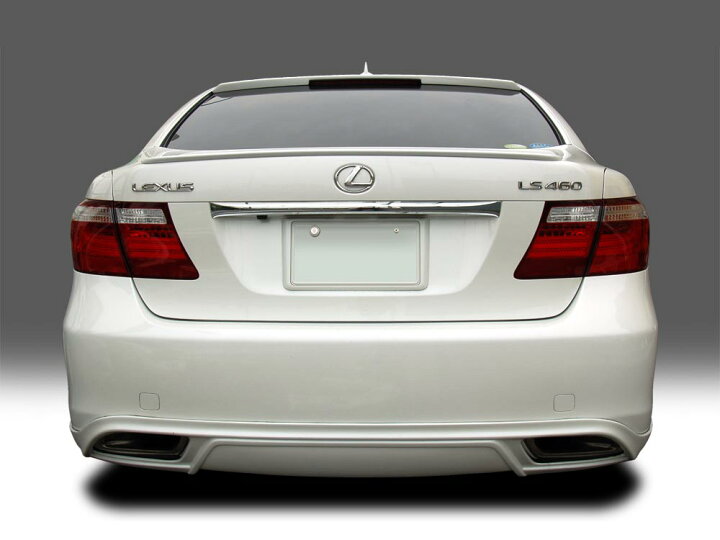楽天市場】LS460/600 前期 中期 レクサス トランクスポイラー リア 