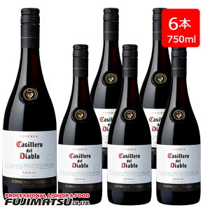 R` C g JbVF f fBAu V[Y 750ml Casillero del Diablo SHIRAZ ×6{nEB Mtg j l