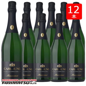 【一部送料無料】カールユング　スパークリング ドライ 辛口 750ml×12本 ノンアルコールスパークリングワインお歳暮 ギフト 御祝 熨斗